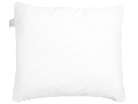 Bed Pillow White Microfibre Cover Polyester Filling 80 x 80 cm High Profile Soft Beliani