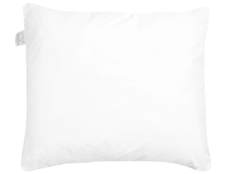 Bed Pillow White Microfibre Cover Polyester Filling 80 x 80 cm High Profile Soft Beliani