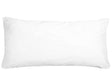 Bed Pillow White Microfibre Cover Polyester Filling 40 x 80 cm High Profile Soft Beliani