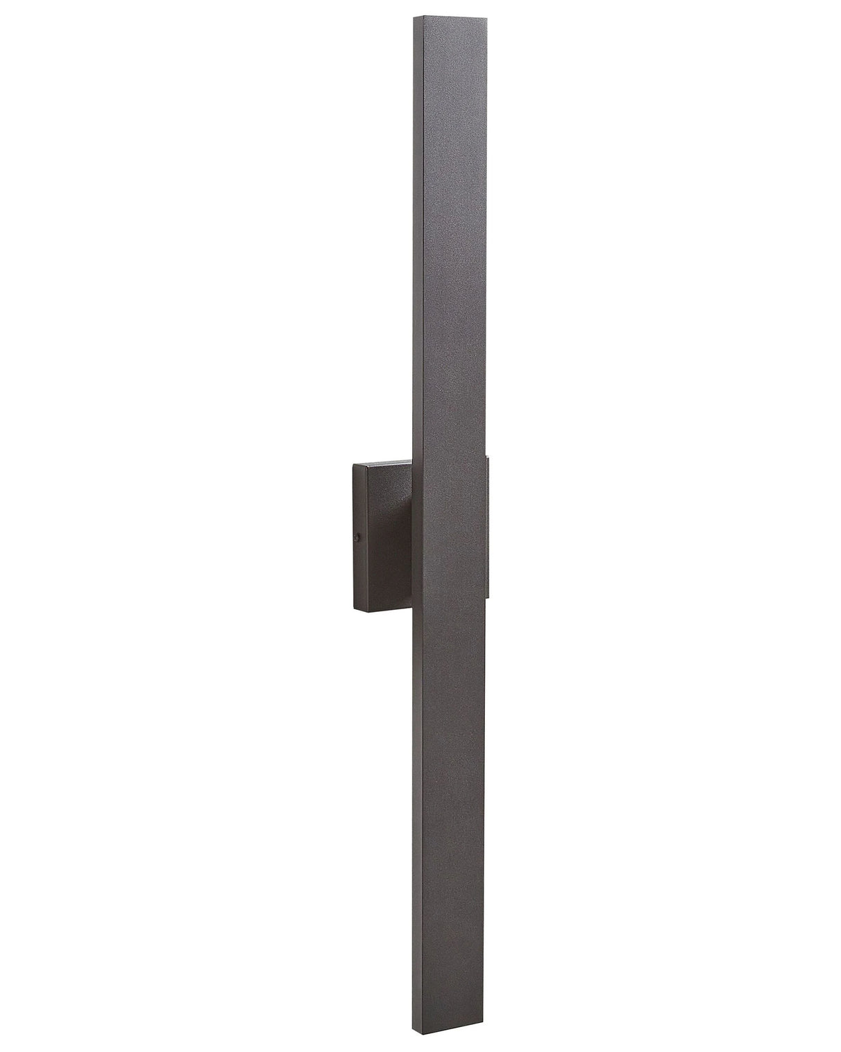 Outdoor LED Wall Light Lamp Black Sconce Metal Iron Aluminium Matte Modern Design Patio Garden Beliani