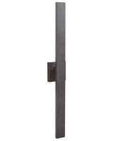 Outdoor LED Wall Light Lamp Black Sconce Metal Iron Aluminium Matte Modern Design Patio Garden Beliani