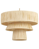 Pendant Lamp Natural Paper Textured Shade Japandi Natural Style Jute Cord  Beliani