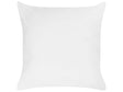 Bed Pillow White Lyocell Japara Cotton Rectangular 80 x 80 cm Polyester Filling High Profile Sleeping Cushion Bedroom Beliani