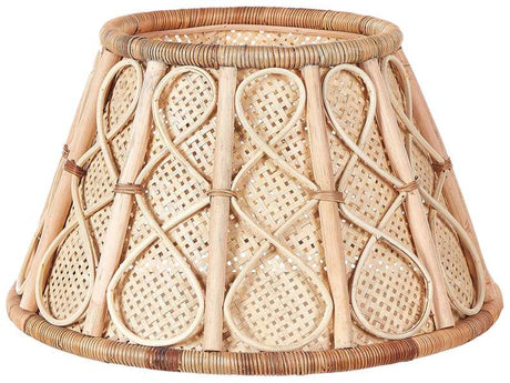 Christmas Tree Collar Natural Rattan Handmade Boho Round Home Accessories Cover for Trunk Xmas Beliani