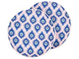 Set of 2 Garden Cushions Multicolour Polyester Peacock Pattern  40 cm Modern Outdoor Decoration Water Resistant Beliani