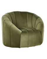 Velvet Armchair Dark Green Soft Fabric Contemporary Retro Design Tufted Seat Low Back Beliani