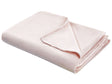 Weighted Blanket Cover Pink Polyester Fabric 100 x 150 cm Solid Pattern Modern Design Bedroom Textile Beliani