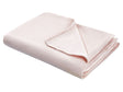 Weighted Blanket Cover Pink Polyester Fabric 135 x 200 cm Solid Pattern Modern Design Bedroom Textile Beliani