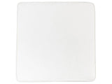 Seat Pad Cushion for Garden Chair White Water Resistant Fabric with Ties Removable Cover Beliani