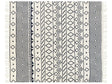 Blanket Beige and Navy Blue Cotton Geometric Pattern 200 x 220 cm Bed Throw Traditional Living Room Bedroom Beliani