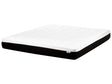 Gel Foam Mattress Medium White and Black EU Super King Size 6ft Zippered Removable Polyester Cover Bedroom Accessories Beliani