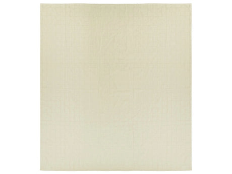 Bedspread Beige Cotton Fabric 200 x 220 cm Pattern Decorative Throw Bedding Classic Design Bedroom Beliani