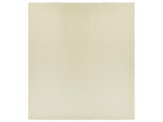 Bedspread Beige Cotton Fabric 200 x 220 cm Pattern Decorative Throw Bedding Classic Design Bedroom Beliani