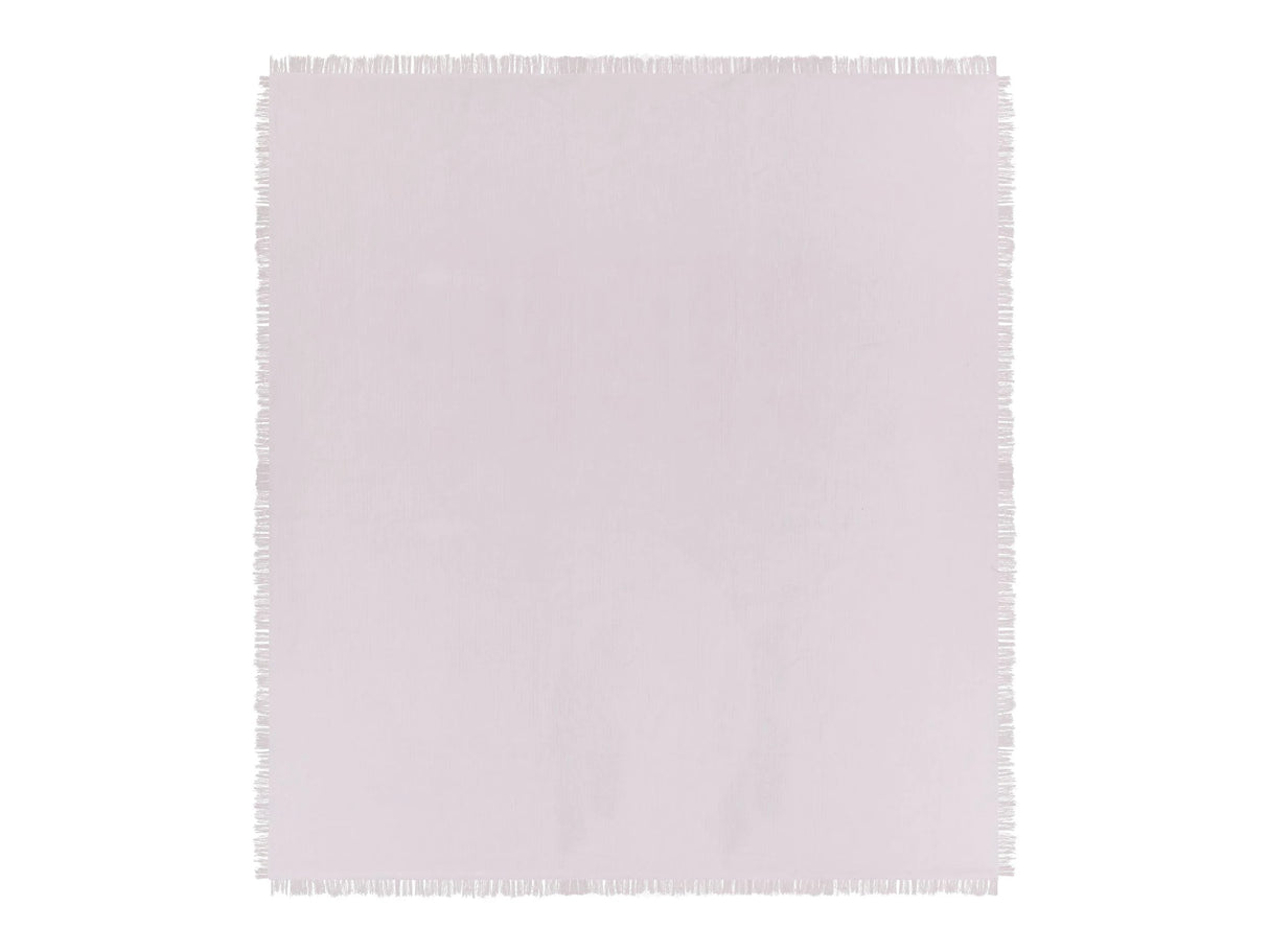 Bedspread Pink Cotton Fabric 200 x 220 cm with Tassels Decorative Throw Bedding Classic Design Bedroom Beliani