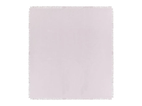Bedspread Pink Cotton Fabric 200 x 220 cm with Tassels Decorative Throw Bedding Classic Design Bedroom Beliani