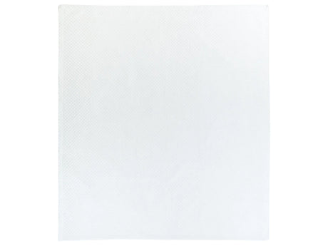 Bedspread White Polyester Fabric 220 x 240 cm Embossed Pattern Decorative Throw Bedding Classic Design Bedroom Beliani