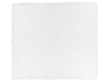 Bedspread White Cotton 220 x 240 cm with a Frill Decorative Throw Bedding Bedroom Beliani