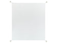 Bedspread Off-White Cotton 220 x 200 cm with Tassels Decorative Throw Bedding Bedroom Beliani