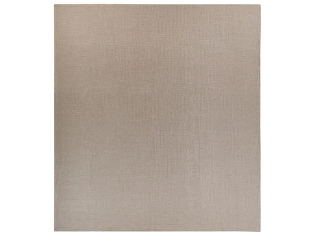 Bedspread Taupe Cotton 220 x 240 cm with a Solid Pattern Decorative Throw Bedding Bedroom Beliani