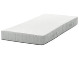 Pocket Sprung Mattress EU Single Size with Handles Removable Cover 3ft Medium Firm Modern Design Quilted Beliani