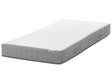 Pocket Sprung Mattress EU Single Size with Handles Removable Cover 3ft Medium Hard Modern Design Quilted Beliani