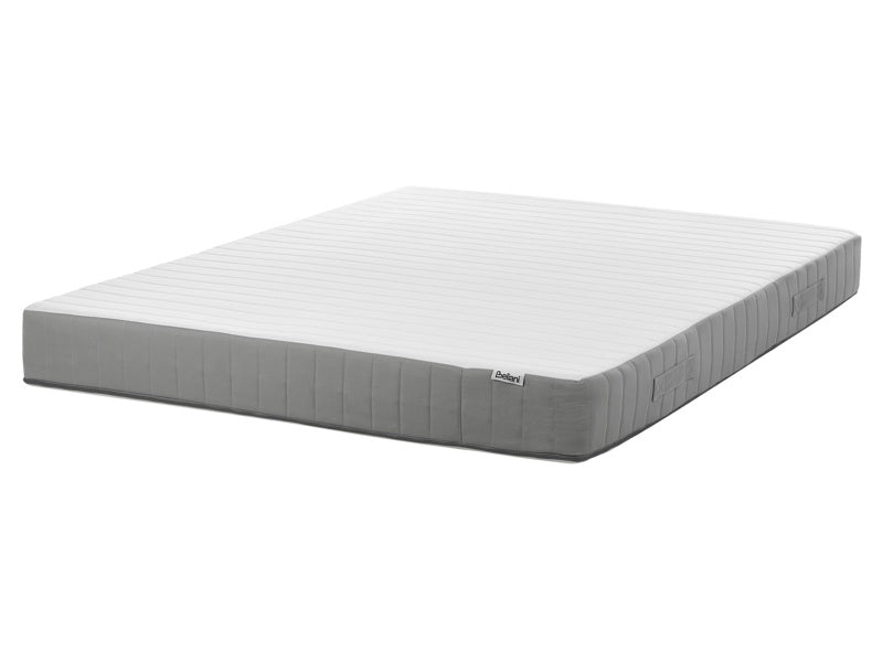 Pocket Sprung Mattress EU King Size with Handles Removable Cover 5ft3 Medium Firm Modern Design Quilted Beliani