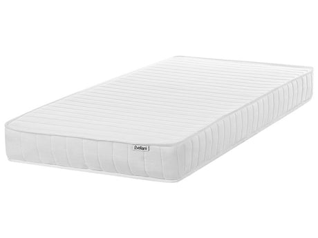 Pocket Sprung Mattress EU Single Size 3ft Firm Hard Modern Design Quilted Beliani