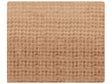 Bedspread Blanket Brown Soft Faux Rabbit Fur Fabric 200 x 220 cm Shaggy Blanket Bedding Beliani