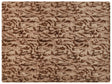 Bedspread Blanket Brown Soft Faux Rabbit Fur Fabric 150 x 200 cm Shaggy Blanket Bedding Beliani
