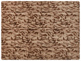 Bedspread Blanket Brown Soft Faux Rabbit Fur Fabric 150 x 200 cm Shaggy Blanket Bedding Beliani