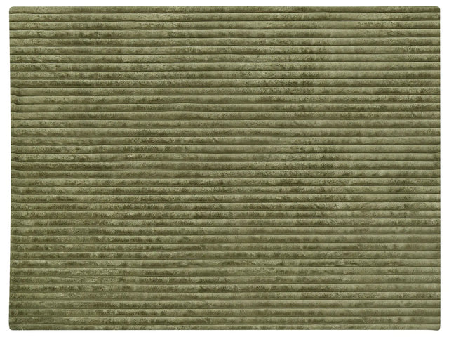 Decorative Bed Throw Green Polyester 150 x 200 cm Soft Fabric Bedroom Beliani
