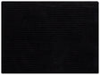 Decorative Bed Throw Black Polyester 150 x 200 cm Soft Fabric Bedroom Beliani