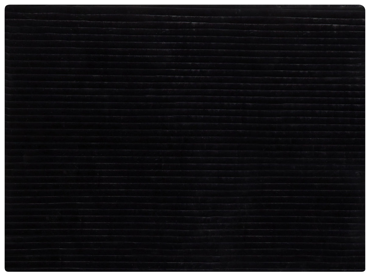 Decorative Bed Throw Black Polyester 150 x 200 cm Soft Fabric Bedroom Beliani
