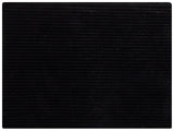Decorative Bed Throw Black Polyester 150 x 200 cm Soft Fabric Bedroom Beliani