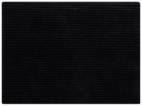 Decorative Bed Throw Black Polyester 150 x 200 cm Soft Fabric Bedroom Beliani