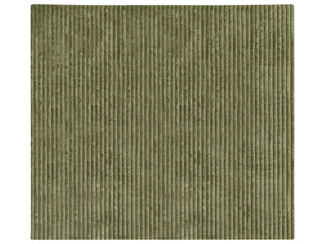 Decorative Bed Throw Green Polyester 200 x 220 cm Soft Fabric Bedroom Beliani