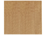 Decorative Bed Throw Light Brown Polyester 200 x 220 cm Soft Fabric Bedroom Beliani