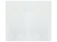Decorative Bed Throw White Polyester 200 x 220 cm Soft Fabric Bedroom Beliani