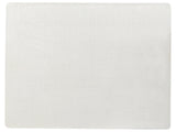 Bedspread White 150 x 200 cm Polyester Furry Embossed Pattern Decorative Throw Bedding Classic Design Bedroom Beliani