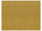Bedspread Yellow 150 x 200 cm Polyester Furry Embossed Pattern Decorative Throw Bedding Classic Design Bedroom Beliani