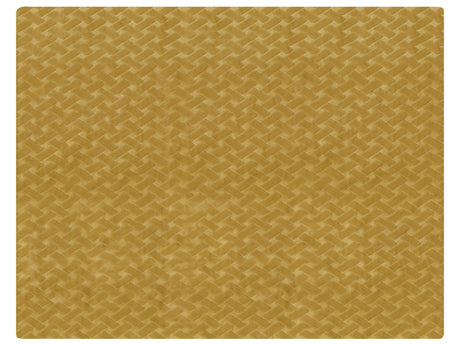 Bedspread Yellow 150 x 200 cm Polyester Furry Embossed Pattern Decorative Throw Bedding Classic Design Bedroom Beliani