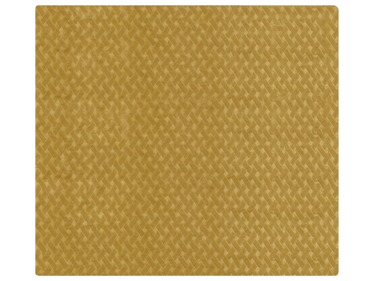 Bedspread Yellow 200 x 220 cm Polyester Furry Embossed Pattern Decorative Throw Bedding Classic Design Bedroom Beliani