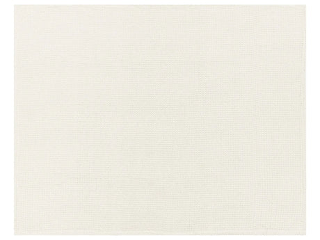 Bedspread  Light Beige Cotton 150 x 200 cm Waffle Pattern Bed Throw Living Room Bedroom Texiles Beliani