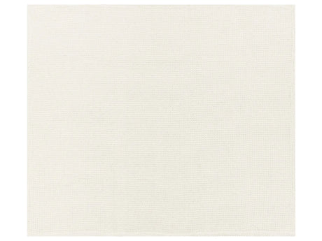 Bedspread  Light Beige Cotton 200 x 220 cm Waffle Pattern Bed Throw Living Room Bedroom Texiles Beliani