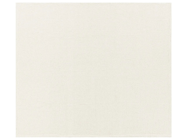 Bedspread  Light Beige Cotton 200 x 220 cm Waffle Pattern Bed Throw Living Room Bedroom Texiles Beliani