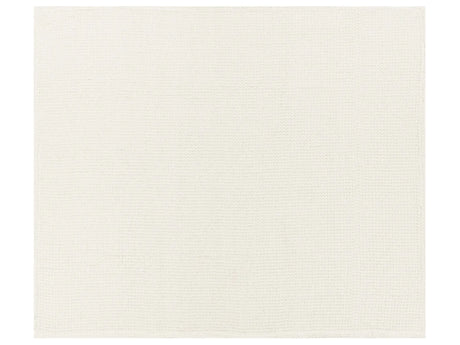 Bedspread  Light Beige Cotton 220 x 240 cm Waffle Pattern Bed Throw Living Room Bedroom Texiles Beliani