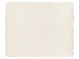 Bedspread White Cotton Fabric 150 x 200 cm with Tassels Decorative Throw Blanket Bedding Classic Design Bedroom Beliani