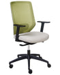 Office Chair Green Fabric Mesh Upholstery Swivel Desk Computer Adjustable Seat Reclining Backrest Beliani