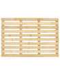 Bath Mat Light Wood Bamboo 53 x 36 cm Bathroom Accessories Beliani