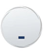 Illuminated LED Bathroom Mirror Round 60 x 60 cm Glamour with Bluetooth Speaker Beliani